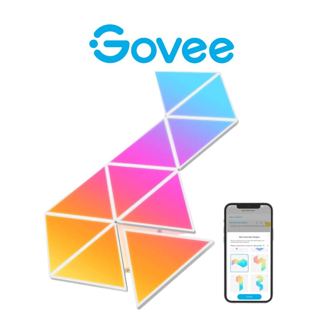 LUCES LED PARA PARED GOVEE GLIDE TRIANGULO (10PCS) H6067